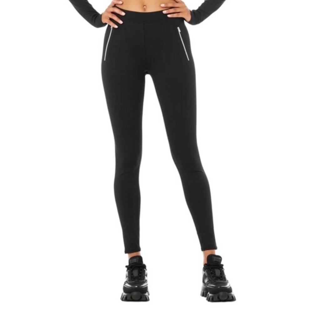 Aloe yoga, high waisted, thrill seeker leggings.